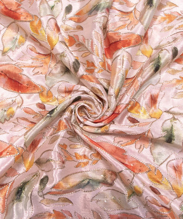 Choinon Position Print Embroidery Fabric